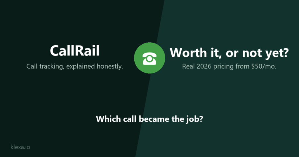 What is CallRail, call tracking pricing and worth-it verdict for 2026